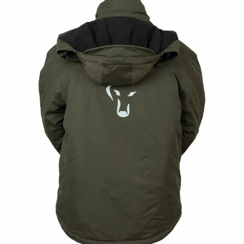 Carp Fox Clothing * Green & Silver Winter Fishing Suit