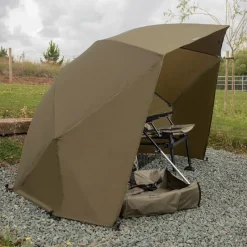 Specialist Korum Bivvies & Shelters * 50inch Graphite Brolly Fishing Shelter