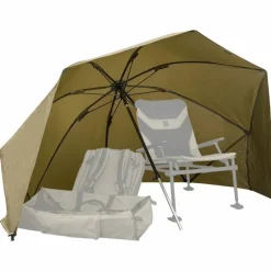 Carp Korum Bivvies & Shelters * 50inch Graphite Brolly Fishing Shelter