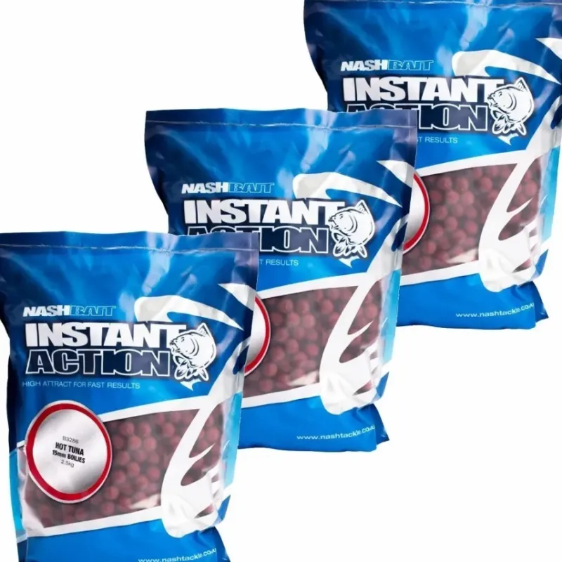Carp Nash Bait & Additives * Instant Action Boilies 3 for 2 Offer 2.5kg