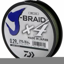 Sea Daiwa Line * J-Braid X4 Dark Green