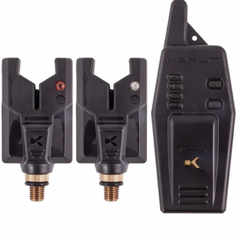 Specialist Korum Bite Alarms * KBI Compact Presentation Set 2 Rod
