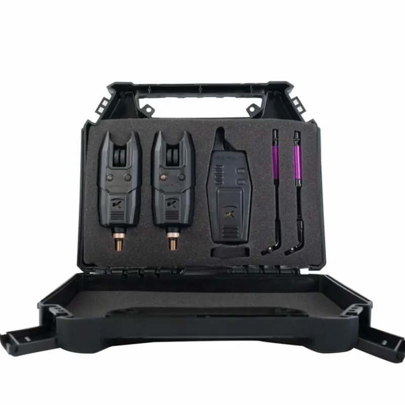 Carp Korum Bite Alarms * KBI-R 2 Rod Alarm Presentation Set