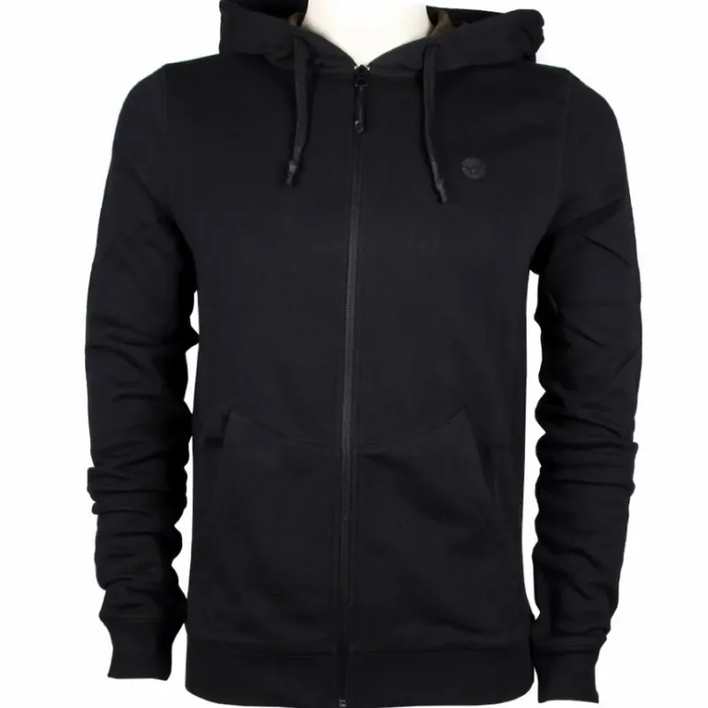 Carp Korda Clothing * Kore Black Zip Fishing Hoodie