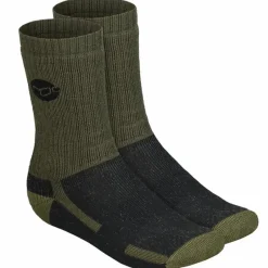 Carp Korda Clothing * Kore Merino Wool Fishing Socks Olive