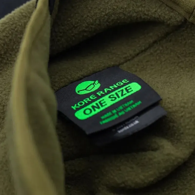 Carp Korda Clothing * Kore Olive Fleece Fishing Gaiter