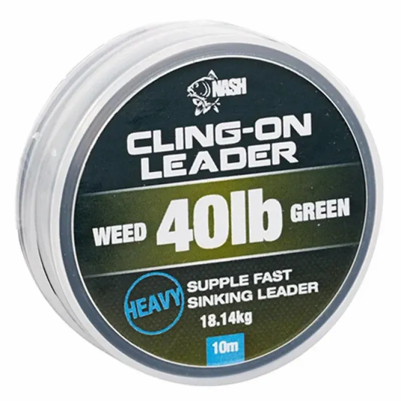 Carp Nash Terminal Tackle * 40lb Cling-On Leader
