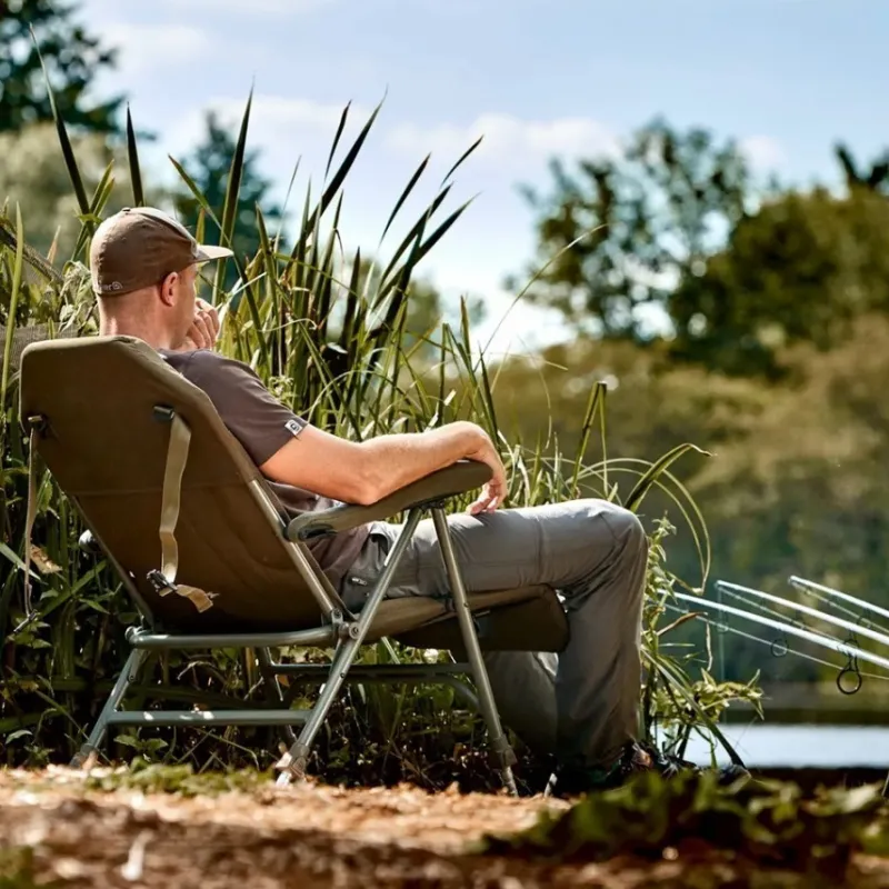 Carp Trakker Chairs * Levelite Longback Reclining Fishing Chair