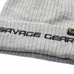 Pike / Predator Savage Gear Clothing * Light Grey Melange Fold Up Fishing Beanie