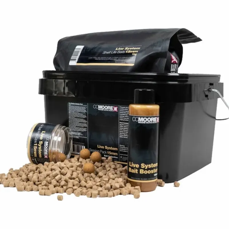Carp CC Moore Bait & Additives * Live System Session Pack
