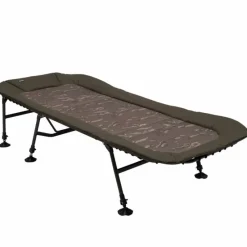 Carp DAM Bedchairs * MAD Camo Flatbed Alu 6 Leg Bedchair