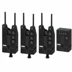 Specialist DAM Bite Alarms * MAD Hi-T Bite Alarm Set 3+1 All Blue