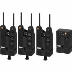Specialist DAM Bite Alarms * MAD Hi-T Bite Alarm Set 3+1 RGB