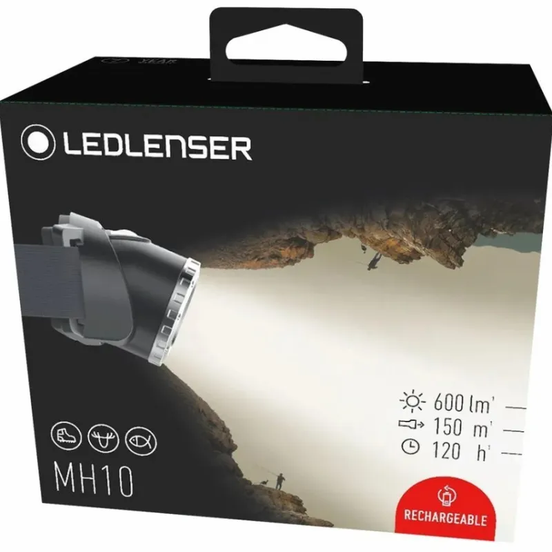 Sea LED Lenser Lighting * MH10 Rechargeable Headtorch
