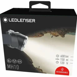 Pike / Predator LED Lenser Lighting * MH10 Rechargeable Headtorch