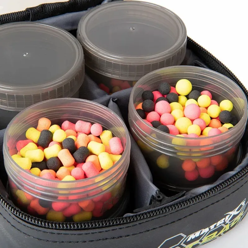 Coarse & Match Matrix Bait Making Equipment * Mini Bait Bag + 6 Pots