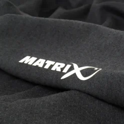 Coarse & Match Matrix Clothing * Minimal Black Marl Fishing Hoodie