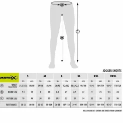 Coarse & Match Matrix Clothing * Minimal Black Marl Fishing Joggers