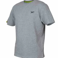 Coarse & Match Matrix Clothing * Minimal Grey Marl Fishing T-Shirt