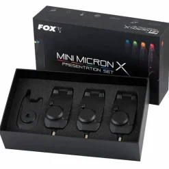 Carp Fox Bite Alarms * Mini Micron X Fishing Bite Alarm Set