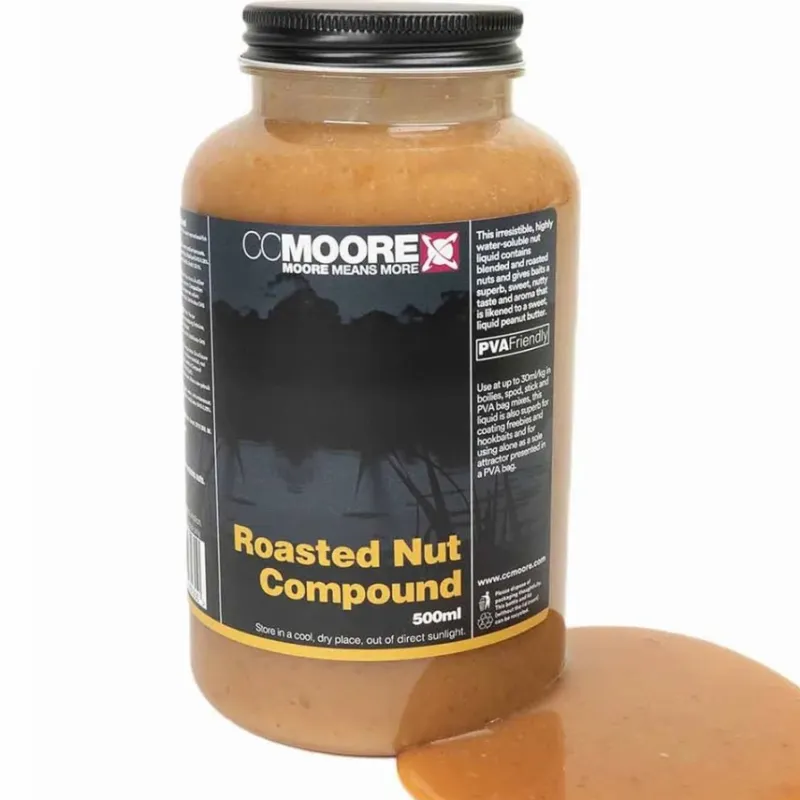 Carp CC Moore Bait & Additives * 500ml Roasted Nut Compound
