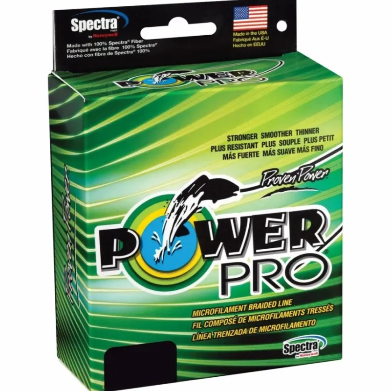 Carp PowerPro Line * Moss Green Braided Mainline 455m