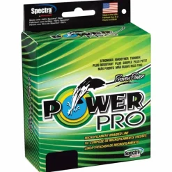 Pike / Predator PowerPro Line * Moss Green Braided Mainline 455m