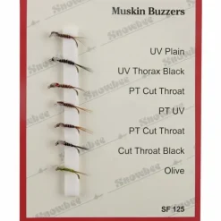 Fly Snowbee Flies * Muskin Buzzers Fly Selection