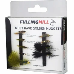 Fly Fulling Mill Flies * Must Have Golden Nuggets 9 Flies