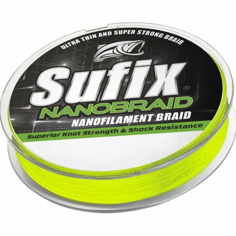 Pike / Predator Sufix Line * Nano Braid Neon Chartreuse