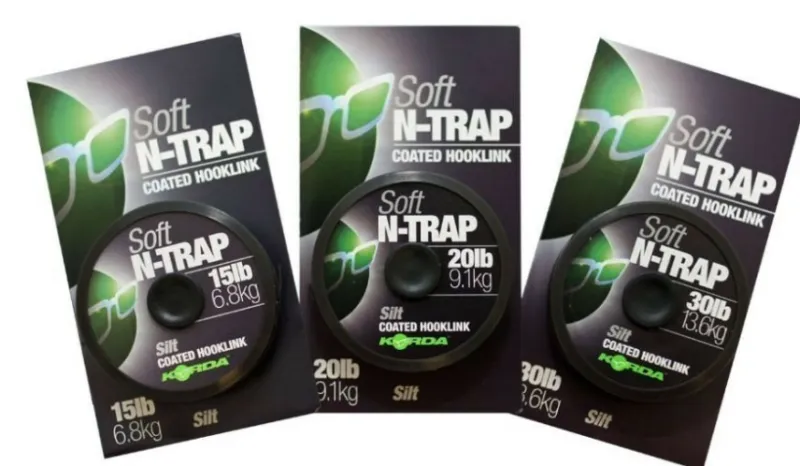 Carp Korda Line * N-Trap Soft Coated Hooklink
