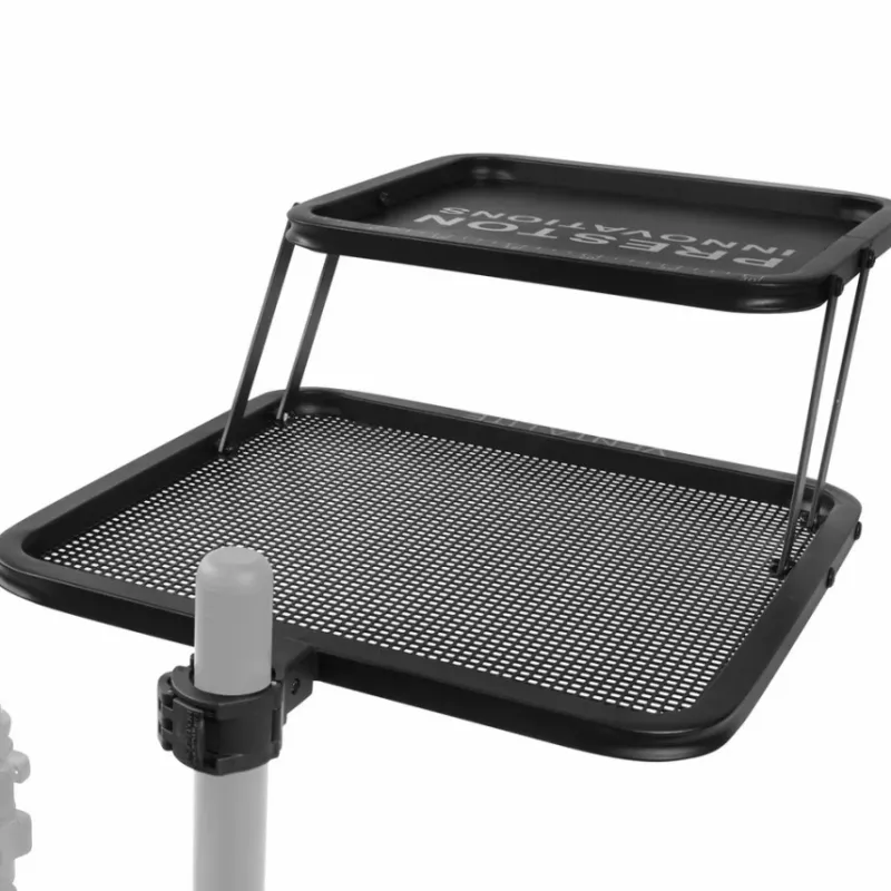 Coarse & Match Preston Seat Box Accessories * Offbox Double Decker Side Tray Small