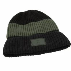 Carp One More Cast Clothing * OMC Big Head Black Stripe Fishing Beanie