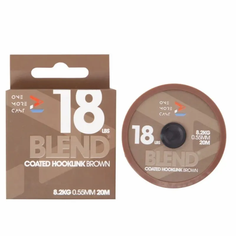 Carp One More Cast Line * OMC Blend Coated Hooklink Brown 20m
