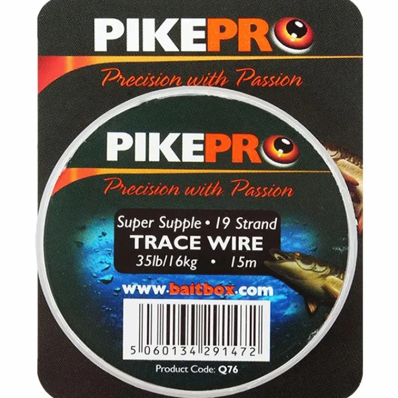 Pike / Predator Pike Pro Terminal Tackle * PikePro 19 Strand Trace Wire