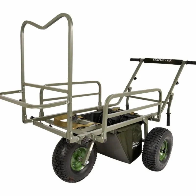 Carp Carp Porter Barrows & Trolleys * Prestige MK2 Triporter Fat Wheel Barrow