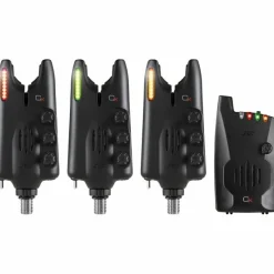 Carp JRC Bite Alarms * Radar CX Alarm Set 3+1 Multi LED