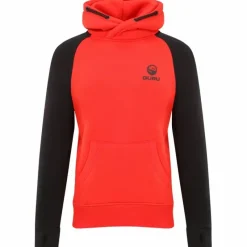 Coarse & Match Guru Clothing * Red / Black Hoodie
