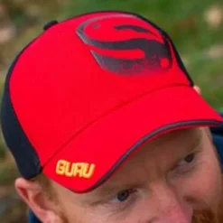 Coarse & Match Guru Clothing * Red 3D Fishing Cap