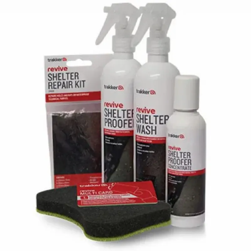 Specialist Trakker Bivvy Accessories * Revive Shelter Complete Care Kit