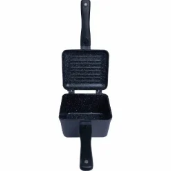 Carp Ridge Monkey Cooking Equipment * RidgeMonkey Connect Deep Pan & Griddle Granite Edition