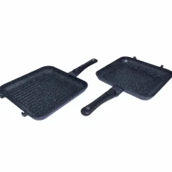 Carp Ridge Monkey Cooking Equipment * RidgeMonkey Connect Pan & Griddle XXL Granite Edition