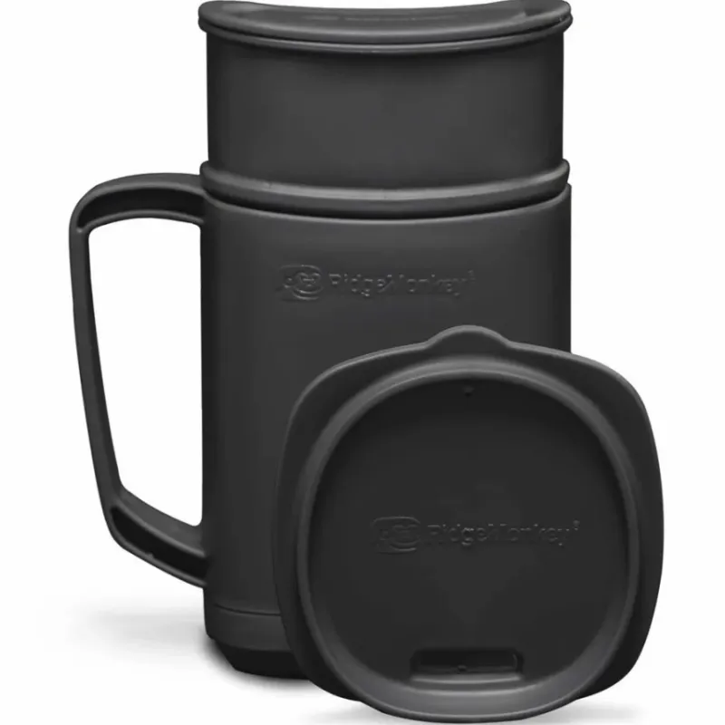 Carp Ridge Monkey Cooking Equipment * RidgeMonkey Fishing ThermoMug DLX Brew Set Grey