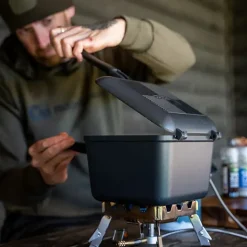 Carp Ridge Monkey Cooking Equipment * RidgeMonkey Multi-Purpose Fishing Pan And Griddle Set