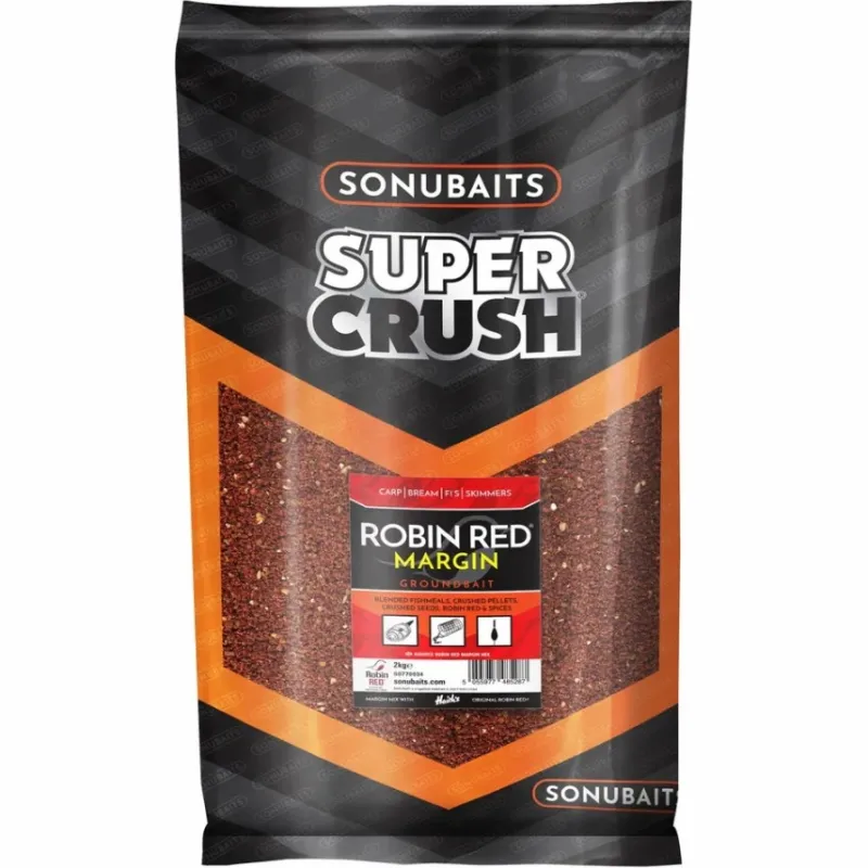 Specialist Sonubaits Bait & Additives * Robin Red Margin Mix Groundbait 2kg