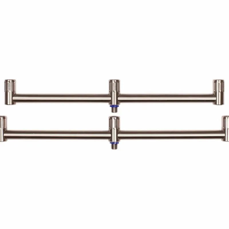 Carp Summit Tackle Rod Support * 3 Rod Colosseum Stainless Fixed Buzz Bar