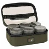 Specialist Fox Bait Making Equipment * R-Series Hookbaits Bag - 8 Pots