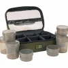 Carp Fox Bait Making Equipment * R-Series Hookbaits Bag - 8 Pots