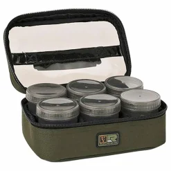 Carp Fox Bait Making Equipment * R-Series Hookbaits Bag - 8 Pots