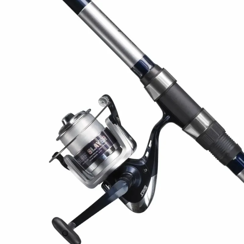 Sea Shakespeare Rod & Reel Combo * Salt Surf Slayer Fishing Rod Combo Set, 12ft, Casting Weight: 4-6oz, Sections: 2